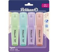 Signal-Highlighter Pelikan Pastell 4 Farben