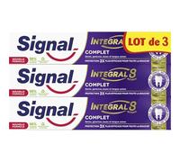 SIGNAL Intégral 8 Dentifrice complet 3 x 75 ml