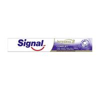Signal Integral 8 Dentifrice Formule Antibactérienne Au Pro-Time Zinc Protection Caries, Gencives Renforcées Email Renforcé Action Blancheur Haleine Fraîche Anti-Plaque & Anti-Tartre, 75ml