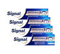 Signal Intégral 8 Dentifrice Maximum Défense Expert Blancheur 75ml (Lot de 4)