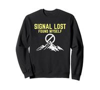 Signal Lost I Found Myself - Belle randonnée Nature Sweatshirt