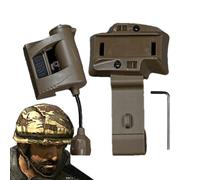 Signal lumineux de survie, rails de guidage ARC - Lampe de travail LED IR ultra lumineuse | Support sur rail ARC pour casques de sécurité, système de montage de lumière stroboscopique IR pour les trav