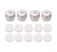 Signal lumineux LED pour drones DJI Flip - Lot de 4, boîtier PC compact de 3,6 x 3,6 x 1,9 cm, indicateur de sécurité de vol de nuit blanc brillant