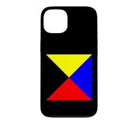 Signal Nautique Drapeau Lettre Z Maritime Bateau Alphabet Coque pour iPhone 13