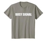 Signal occupé T-Shirt, Enfant, Ardoise, 8 Ans