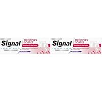 Signal Professionnel - Dentifrice Gencives Fortes - Réduit les inflammations occasionnelles et la mauvaise haleine - Gencives 2x plus fortes en 4 semaines - 75ml (Lot de 2)