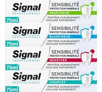 Signal Professionnel Dentifrice Minérale - Complet, Blancheur, Gencives et Fraîcheur