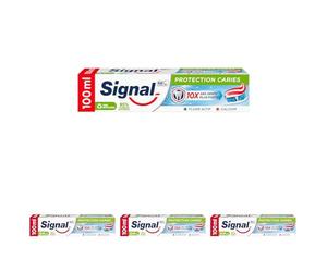 Signal Protección Anticaries Pasta Dentifrice (Lot de 4)