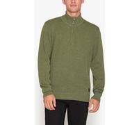 Signal Sishaun Bf23 Zip Ivy Green Melange Taille: S | Pulls col roulé Outlet | Homme | Vert