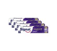 Signal Toothpaste 75ML Integral 8 Complete - Pack of 4 (4 x 75ml = 4 tubes)
