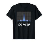Signal UAP 1,6 GHz Fréquence Radio Anomalie Énergie Mystère T-Shirt