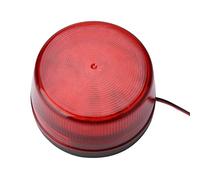 Signal Warning Lampe, ROUGE Clignotant LED, ALARME AVERTISSEMENT SÉCURITÉ, Lumière Strobe Électrique, Luminarie d'Alarme pour Voiture, Maison, Bateau, Camping