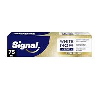 SIGNAL White Now Dentifrice Blancheur 3 en 1 Hello Glow 75ml | Dents blanches, Charbon actif, Doux pour l'émail, Blancheur longue durée,Action micellaire nettoyante, Cliniquement prouvé
