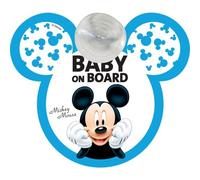 Signalétique Á Ventouse Baby On Board" Disney Mickey