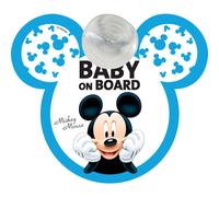 Signalétique Á Ventouse Baby On Board" Disney Mickey