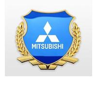 Signalétique Autocollant de Badge pour Mitsubishi Outlander III 2016-2018, Emblème Sticker 3D Logo Plaque Lettrage Emblème Signe Identification Insigne,B