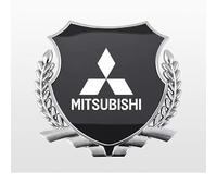 Signalétique Autocollant de Badge pour Mitsubishi Space Star 2023 2021 2020, Emblème Sticker 3D Logo Plaque Lettrage Emblème Signe Identification Insigne,C