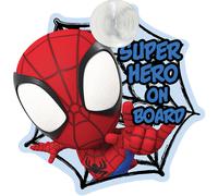 Signalétique Bébé À Bord À Ventouse Marvel Spider-man