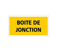 Signalétique.biz France - ÉTIQUETTE PHOTOVOLTAIQUE BOITE DE JONCTION (C1226). Signalisation Photovoltaïque -