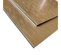 Signalétique.biz France - Panneau Composite Aluminium Brossé Or 3mm. Plaque alu avec au Centre un Polyéthylène (PVC) - 400 x 800 mm -