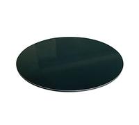 Signalétique.biz France - Panneau Composite Aluminium Couleur 3 mm Rond. Plaque aluminium Composite. Plaque Alu Couleur Ronde 3 mm. Composite Aluminium Couleur - Diamètre 350 mm - Noir