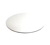 Signalétique.biz France - Panneau Composite Aluminium Couleur 3 mm Rond. Plaque aluminium Composite. Plaque Alu Couleur Ronde 3 mm. Composite Aluminium Couleur - Diamètre 800 mm - Blanc