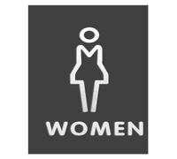 SignaléTique Wc Panneaux De Toilettes For Hommes Et Femmes, Signalisation Wc, Centres Commerciaux, Immeubles Bureaux, Plaques Porte, Indicateur Rappel, Panneau D'orientation(N)