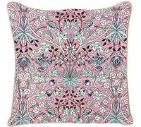 Signare Housse de Coussin à Panneaux tapissés 45 x 45 cm - Motif Jacinthe de William Morris (Jacinthe, CCOV-PN-HYACIN)