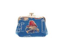Signare Paddington Bear Porte-Monnaie encadré Motif Ours en Tapisserie Bleu Taille Unique 12 cm (L) x 8 cm (H) x 4,5 cm (P)
