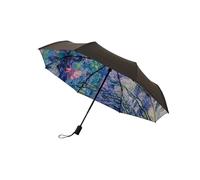 Signare Parapluie inversé automatique Motif nénuphar Van Gogh, double couche avec impression artistique intérieure (Van Gogh Waterlily, UM-REV-AUTO-WATERLILY)