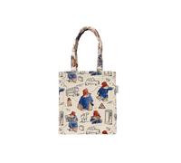 Signare Tapisserie Mini sac fourre-tout plat tissé Motif tapisserie (FLATMN-) (Ours Paddington)