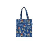 Signare Tapisserie Mini sac fourre-tout plat tissé Motif tapisserie (FLATMN-) (Paddington Bear Bleu)