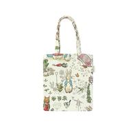 Signare Tapisserie Mini sac fourre-tout plat tissé Motif tapisserie (FLATMN-) (Peter Rabbit)