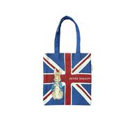 Signare Tapisserie Mini sac fourre-tout plat tissé Motif tapisserie (FLATMN-) (Union Jack Peter Rabbit)