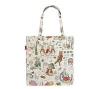 Signare Tapisserie Strawberry Thief Sac fourre-tout écologique Bleu (FLAT-BP-PETER), Peter Rabbit, taille unique