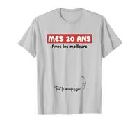 Signature Anniversaire mes 20 ans avec les meilleurs T-Shirt