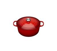 Signature - Casserole avec couverture - 28 cm - 6.7 L - rond - cerise