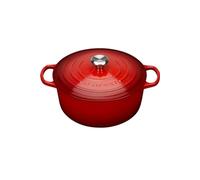 Signature - Casserole avec couverture - 28 cm - 6.7 L - rond - cerise