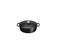 Signature - Casserole avec couverture - 29 cm - 4.7 L - ovale - noir mat