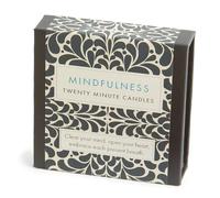 Signature Collection Lot de 12 bougies de vingt minutes avec support en céramique