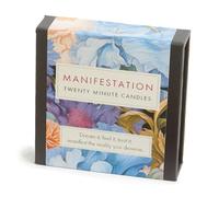 Signature Collection - Manifestation (Floral) 12 bougies de vingt minutes avec support en céramique