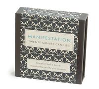 Signature Collection - Manifestation (vintage) - 12 bougies de vingt minutes avec support en céramique