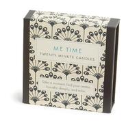 Signature Collection - Me Time Vintage Lot de 12 bougies de vingt minutes avec support en céramique