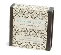 Signature Collection - Thinking of You (vintage) - 12 bougies de vingt minutes avec support en céramique