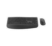 Signature Comfort Plus Combo MK880 - Ensemble clavier et souris - full size - avec Indicateur de niveau de batterie à LED - sans fil - Bluetooth 5.2