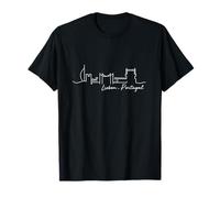 Signature de la ville de Lisbonne Souvenir du Portugal T-Shirt