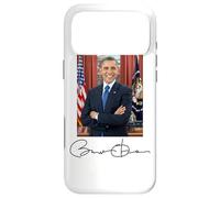 Signature et Portrait de Barack Obama Coque pour iPhone 17 Pro Max