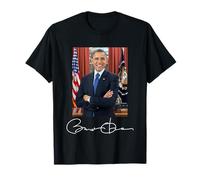 Signature et portrait de Barack Obama T-Shirt