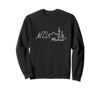 Signature Madrid City Skyline - Souvenir de l'Espagne Sweatshirt