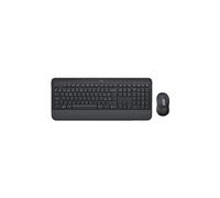 Logitech Signature MK650 Combo for Business - Ensemble clavier et souris - sans fil - Bluetooth LE - QWERTY - Espagnol - graphite